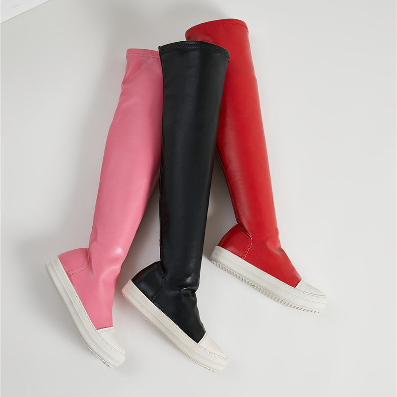 Women Waterproof Platform Boots Newgew