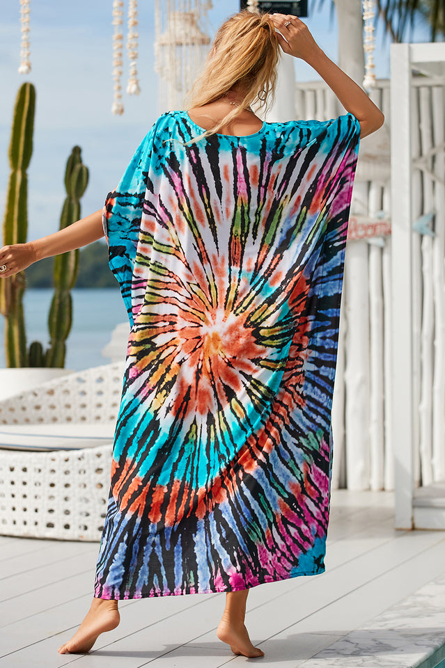 Tie Dye Cover Up Dress (18 Colors) Newgew