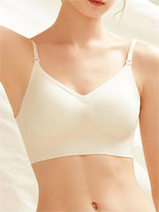 Backless Seamless U-Plunge Wireless Bra NewGew