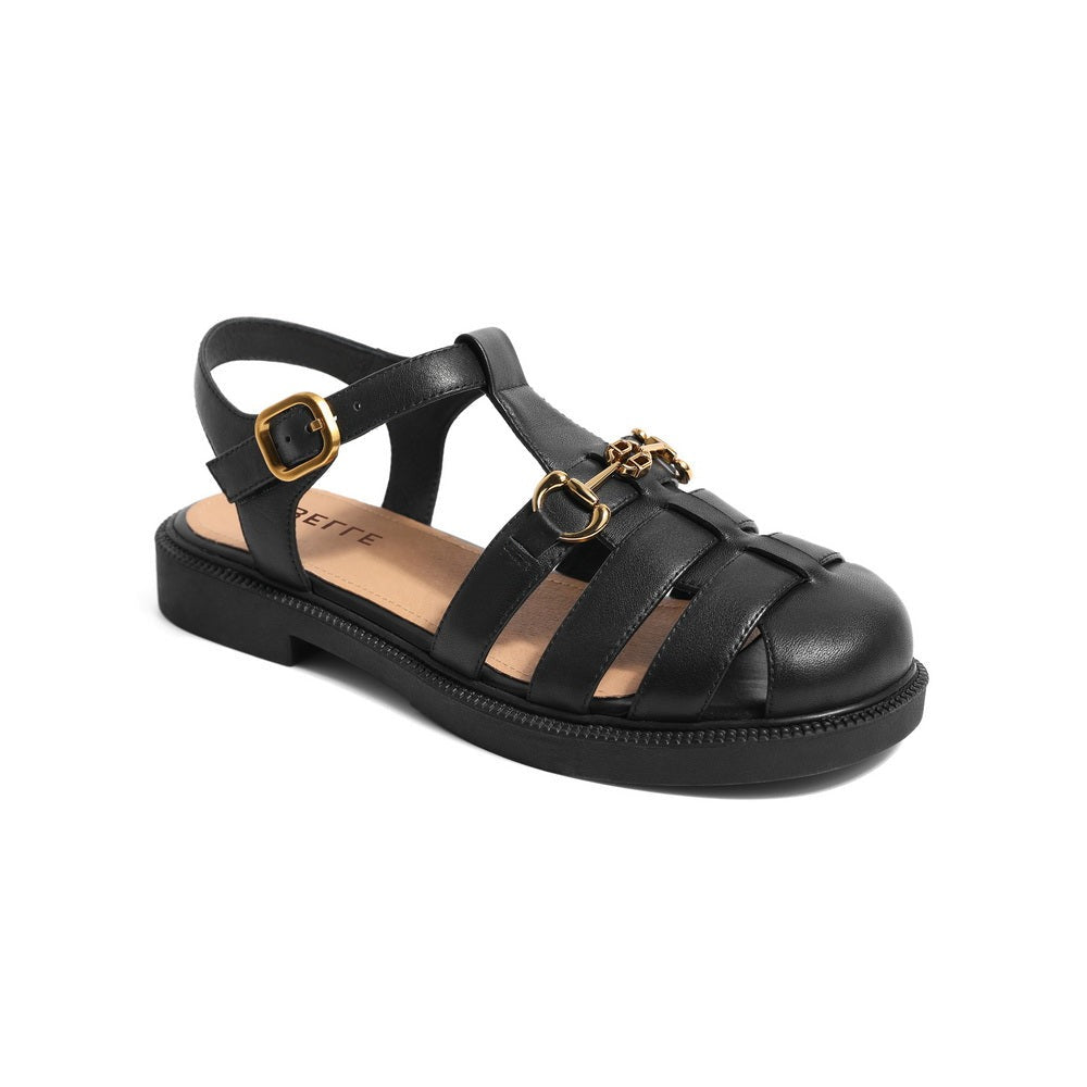 Hollow Rome Flat Sandals Newgew