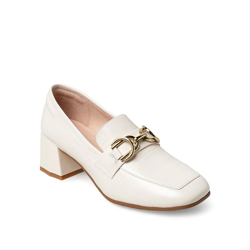 High Heels Retro Casual Loafers Newgew