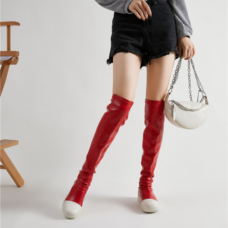 Women Waterproof Platform Boots Newgew