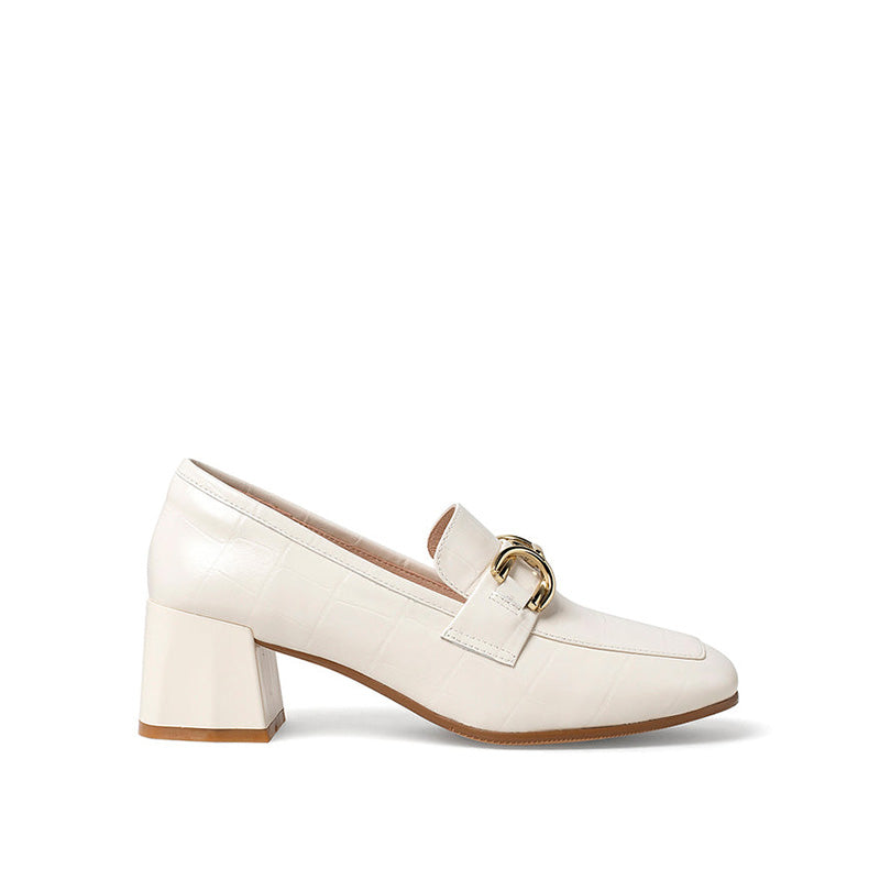 High Heels Retro Casual Loafers Newgew