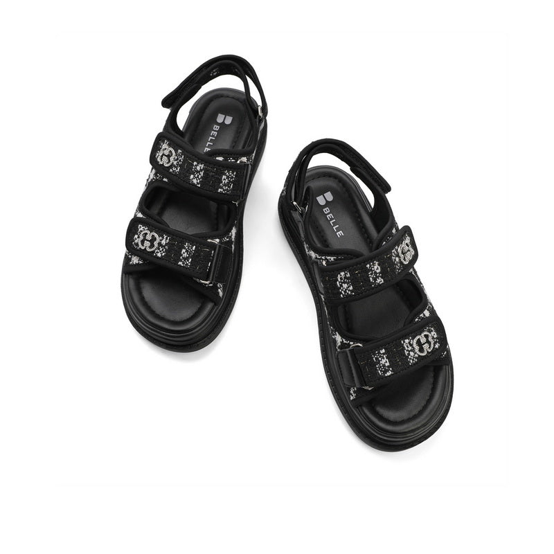 Tweed Sandals Newgew