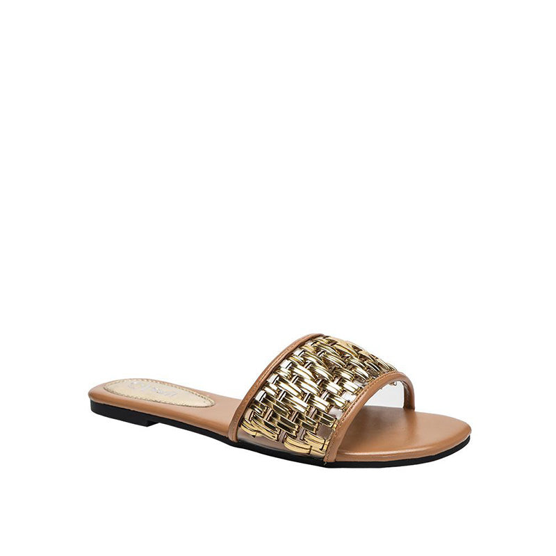 Hollowed Out Flat Sandals Newgew