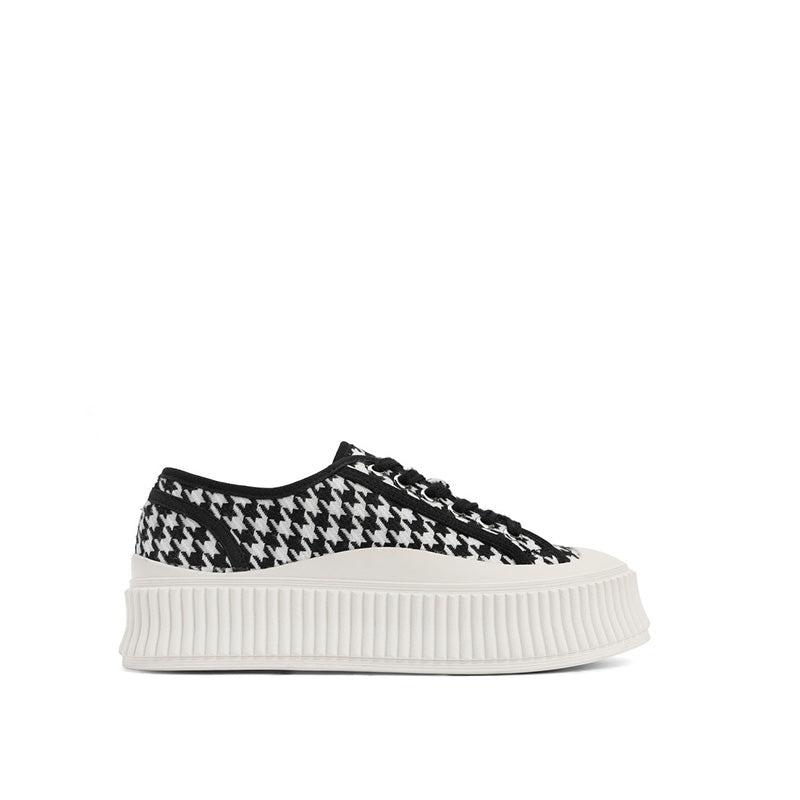 Platform Print Plimsolls Newgew