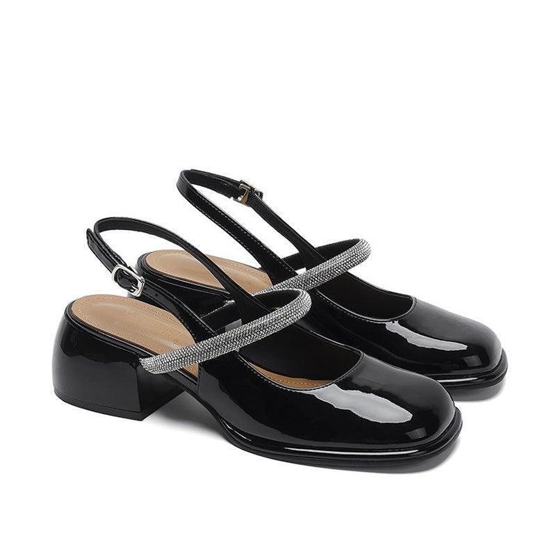 Chunky Rhinestones Mary Janes Newgew