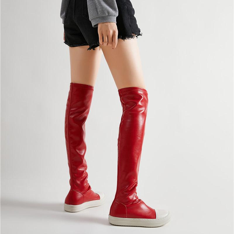 Women Waterproof Platform Boots Newgew