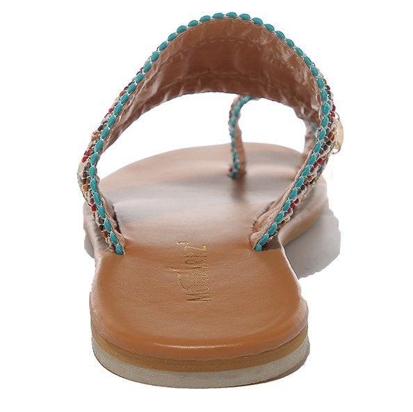 Blue Summer Denim Sandals Newgew