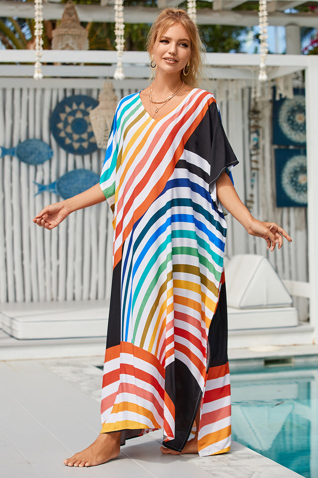 Tie Dye Cover Up Dress (18 Colors) Newgew