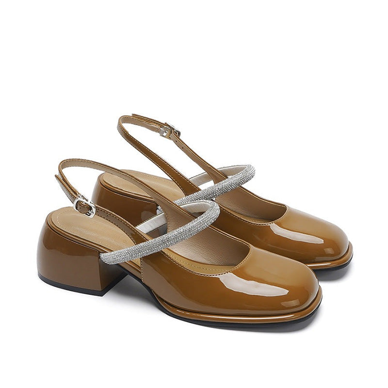Chunky Rhinestones Mary Janes Newgew