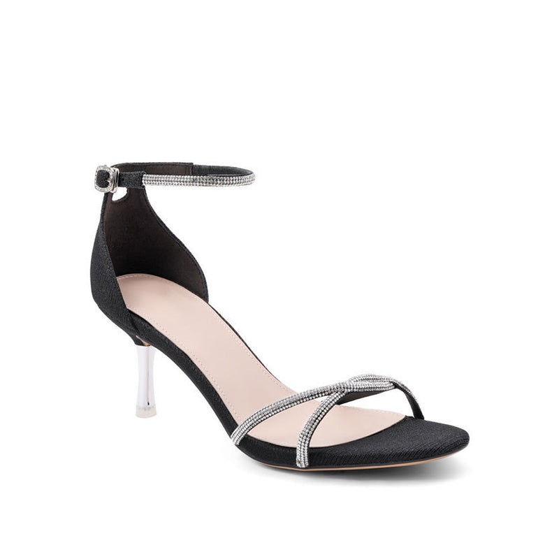 Sequins Ankle Strap Sandals Newgew