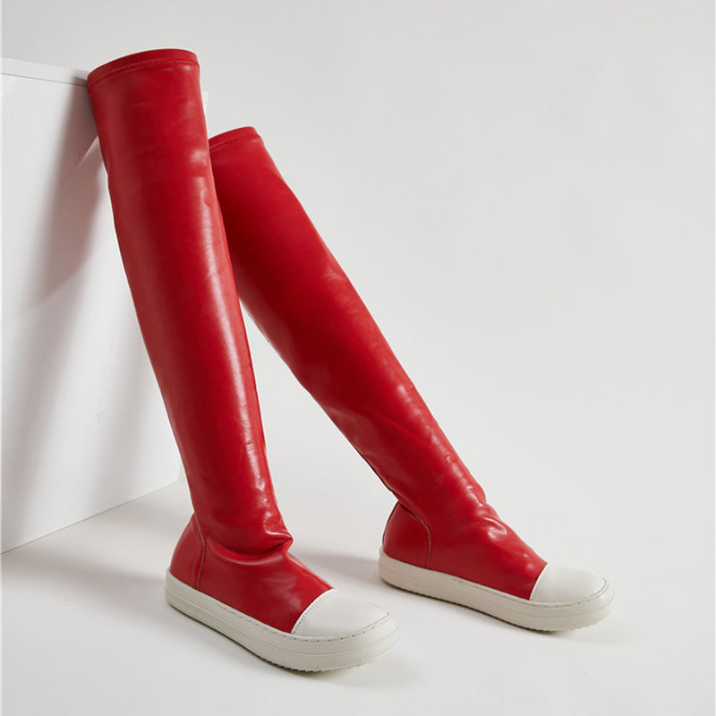 Women Waterproof Platform Boots Newgew