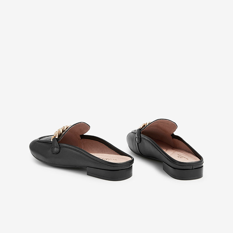 Square Heel Mules Newgew
