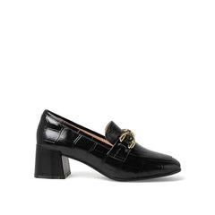 High Heels Retro Casual Loafers Newgew