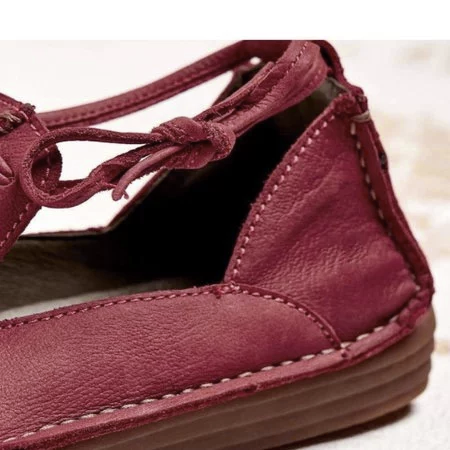 Super Comfort Round Toe Casual Lace-Up Flat & Loafers Newgew