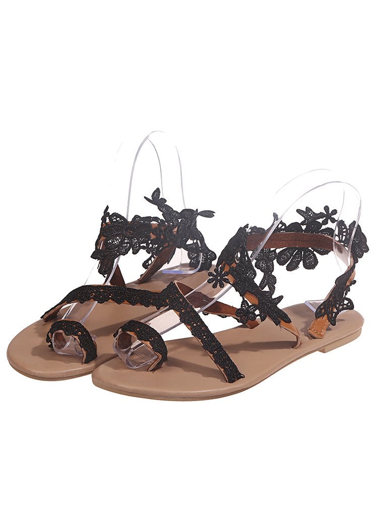 Lace Summer Sandals Newgew