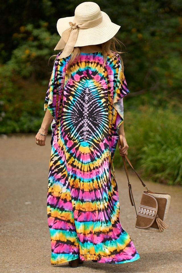 Tie Dye Cover Up Dress (11 Colors) Newgew