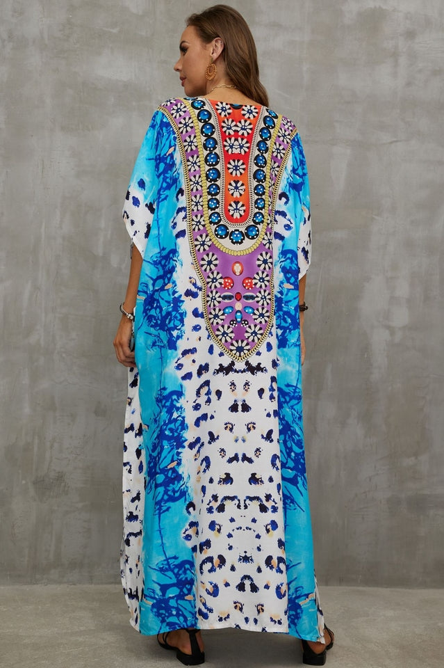 Tie Dye Cover Up Dress (19 Colors) Newgew