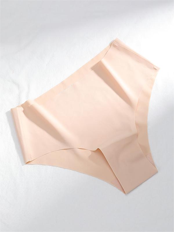 Seamless Mid-Rise Solid Panties NewGew