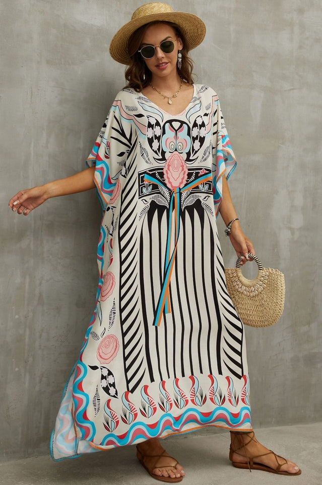 Tie Dye Cover Up Dress (19 Colors) Newgew