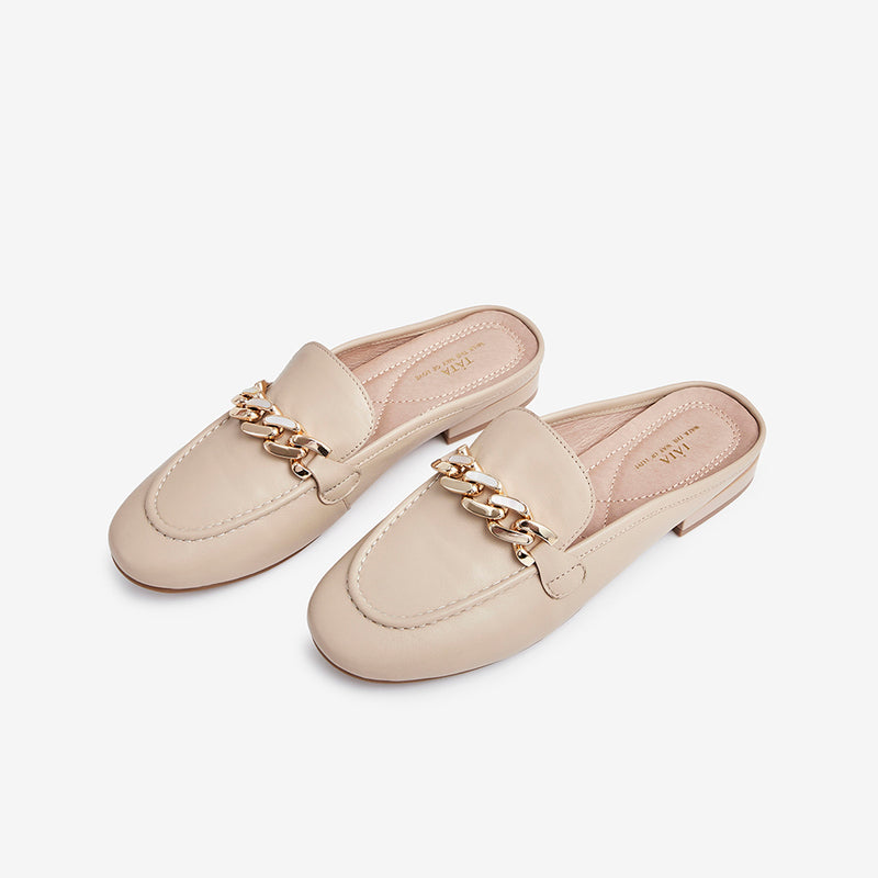 Square Heel Mules Newgew
