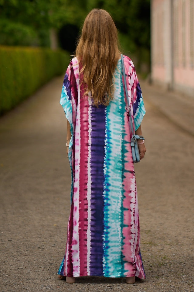 Tie Dye Cover Up Dress (11 Colors) Newgew
