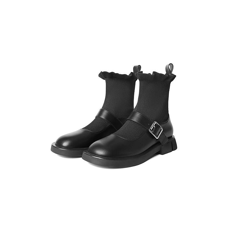 Horseshoe Heel Leisure Boots Newgew