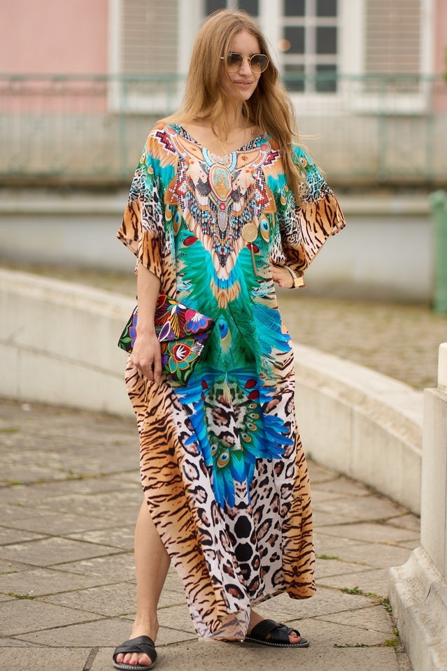 Tie Dye Cover Up Dress (11 Colors) Newgew