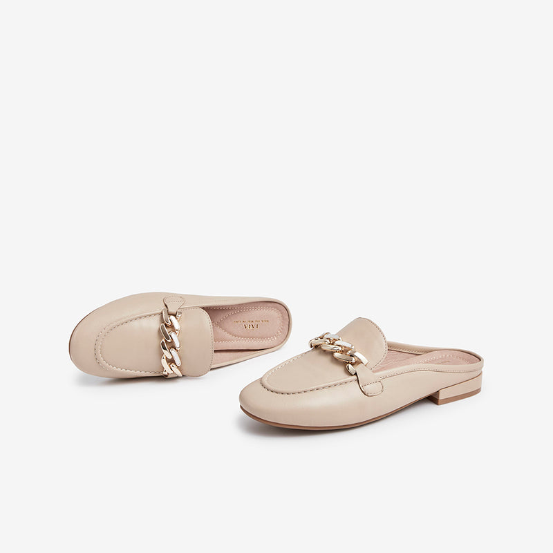 Square Heel Mules Newgew