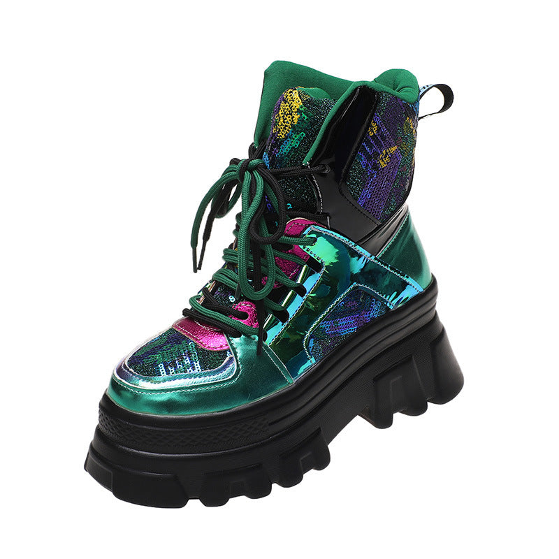 Chunky Bright Color Shoes Newgew