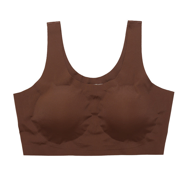 Cut Out Back No Show Wireless Yoga Bra NewGew