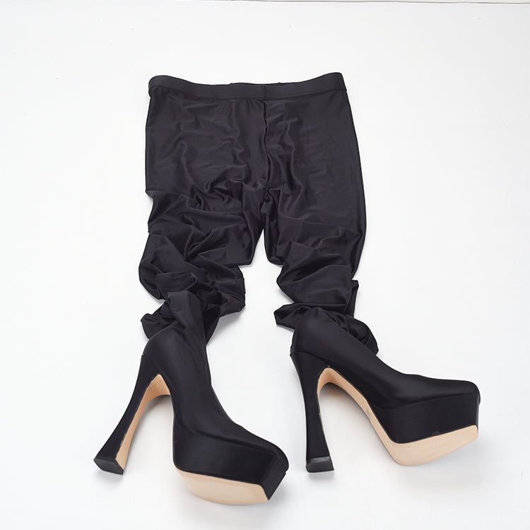 Glossy Legging Boots Newgew
