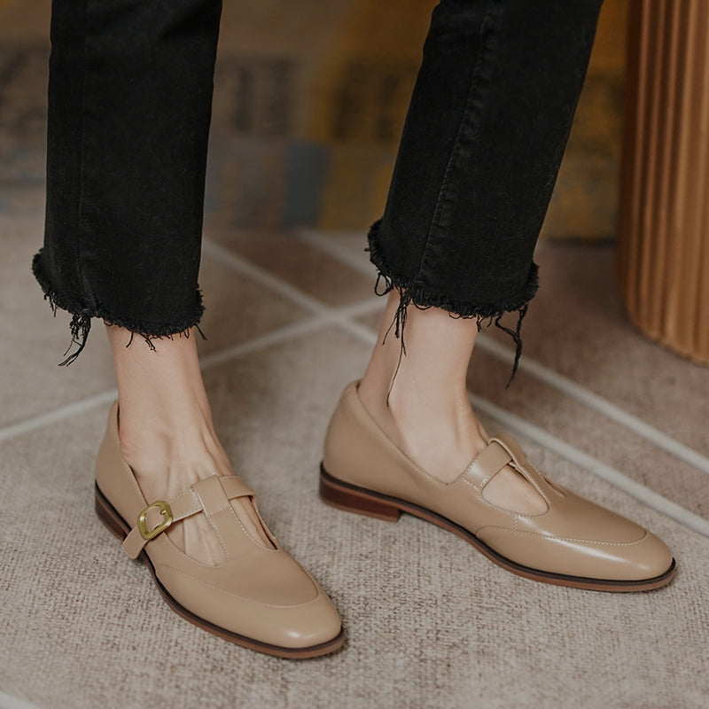 Vintage T Strap Flats Newgew