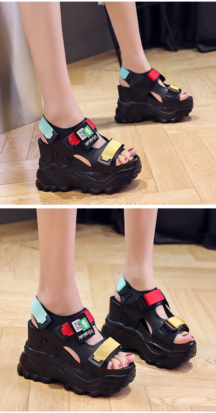 Chunky Wedge Sandals Newgew