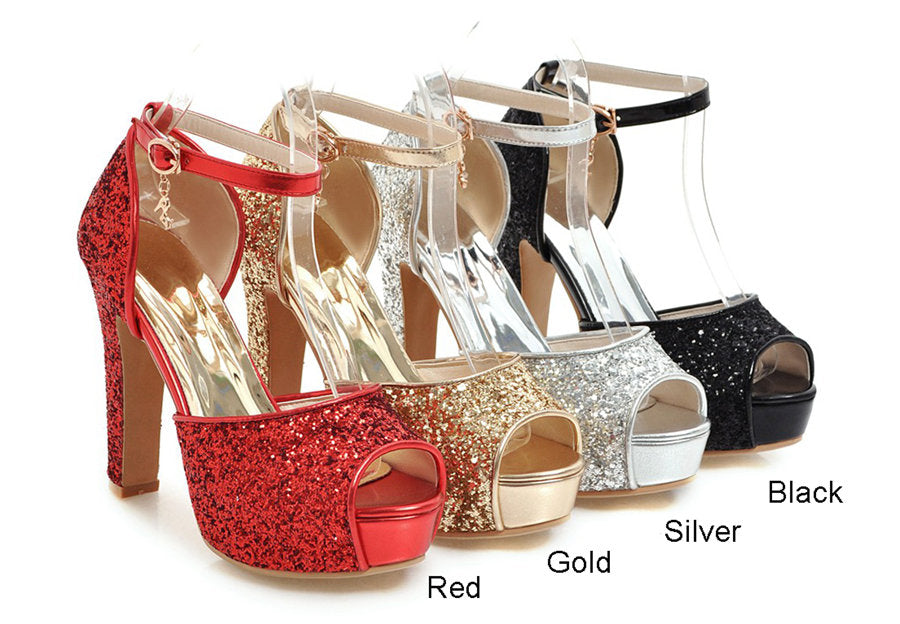 High Heel Platform Sandals Newgew