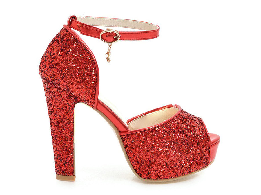 High Heel Platform Sandals Newgew