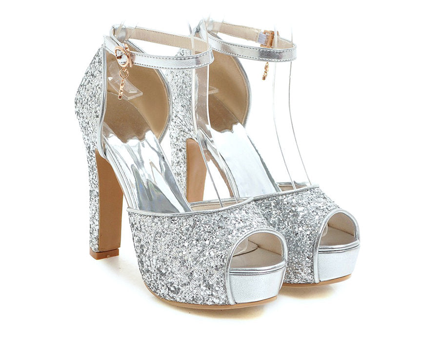 High Heel Platform Sandals Newgew