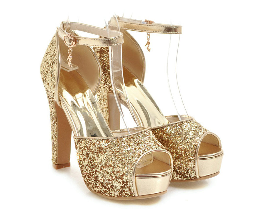 High Heel Platform Sandals Newgew