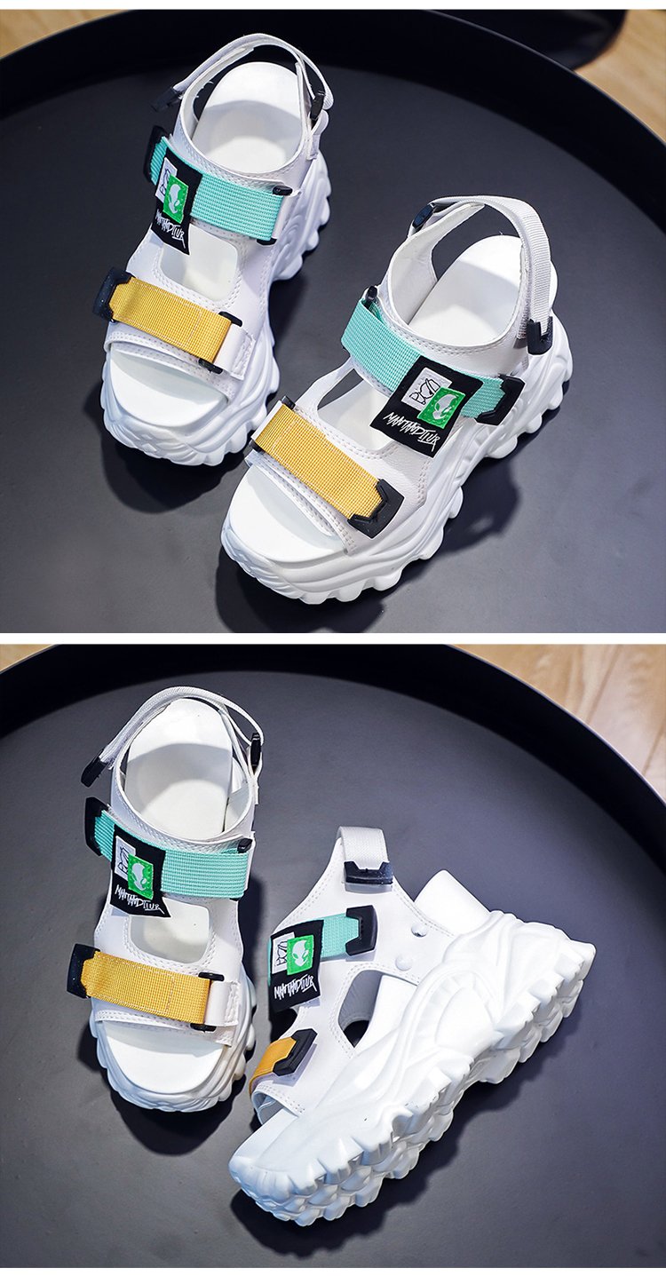 Chunky Wedge Sandals Newgew