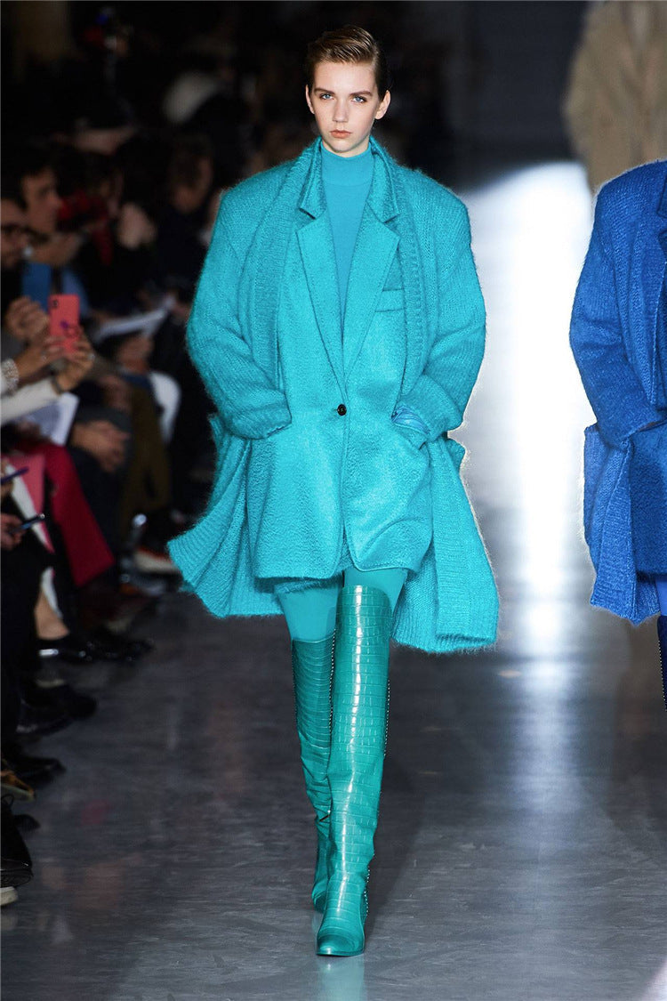 Colorful Knee Boots Newgew