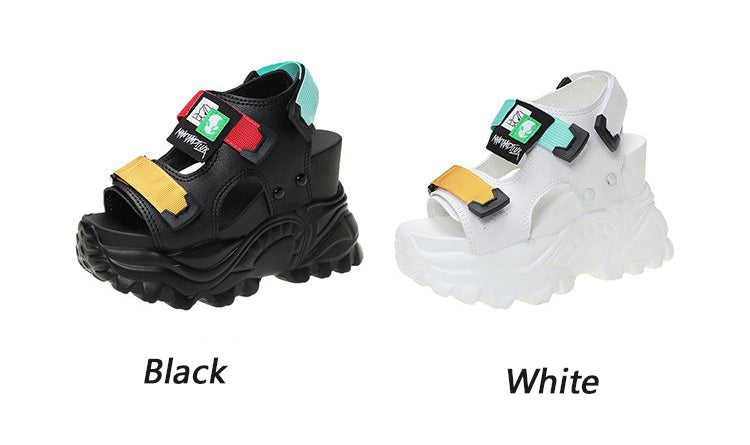 Chunky Wedge Sandals Newgew