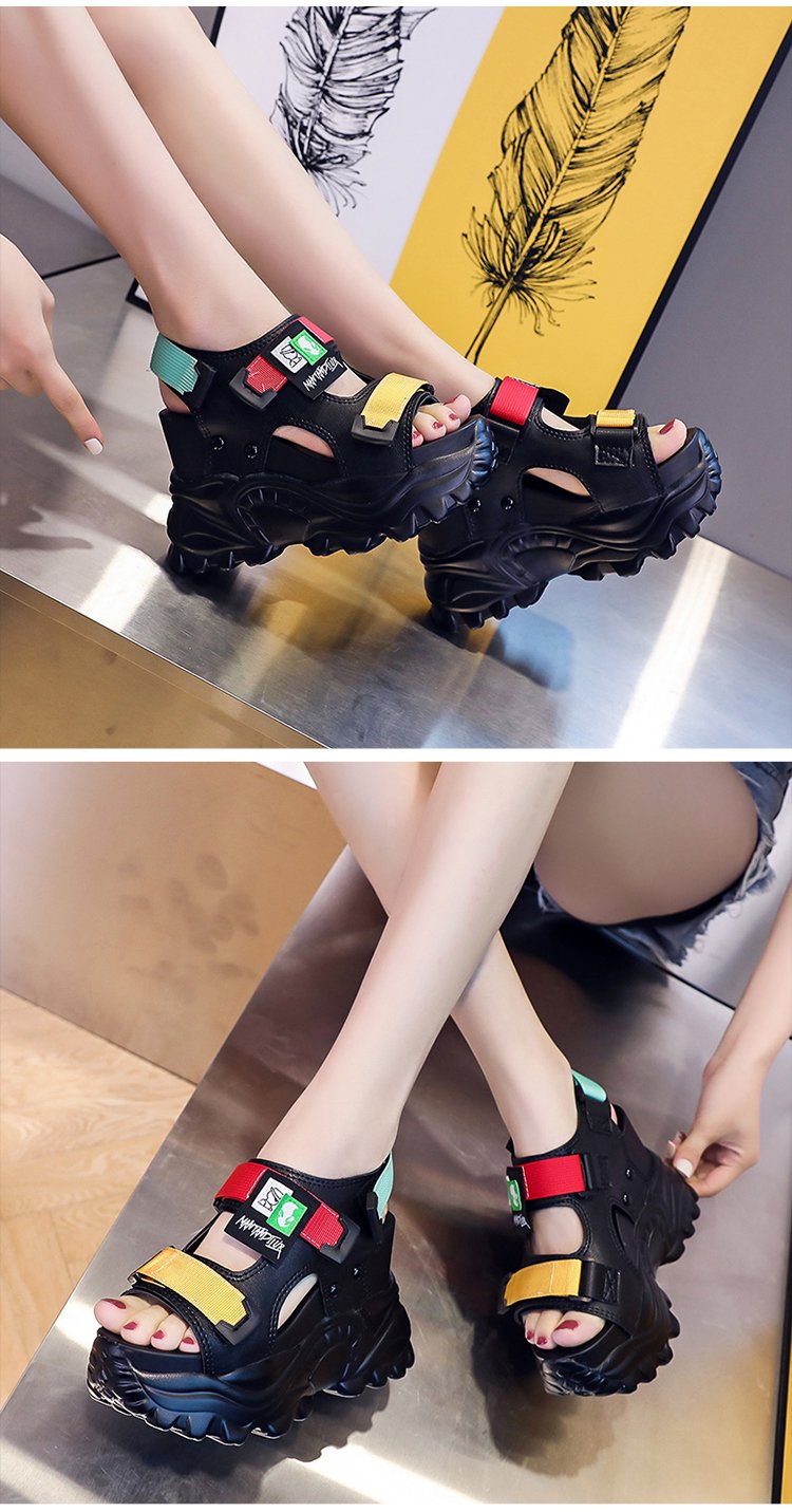 Chunky Wedge Sandals Newgew