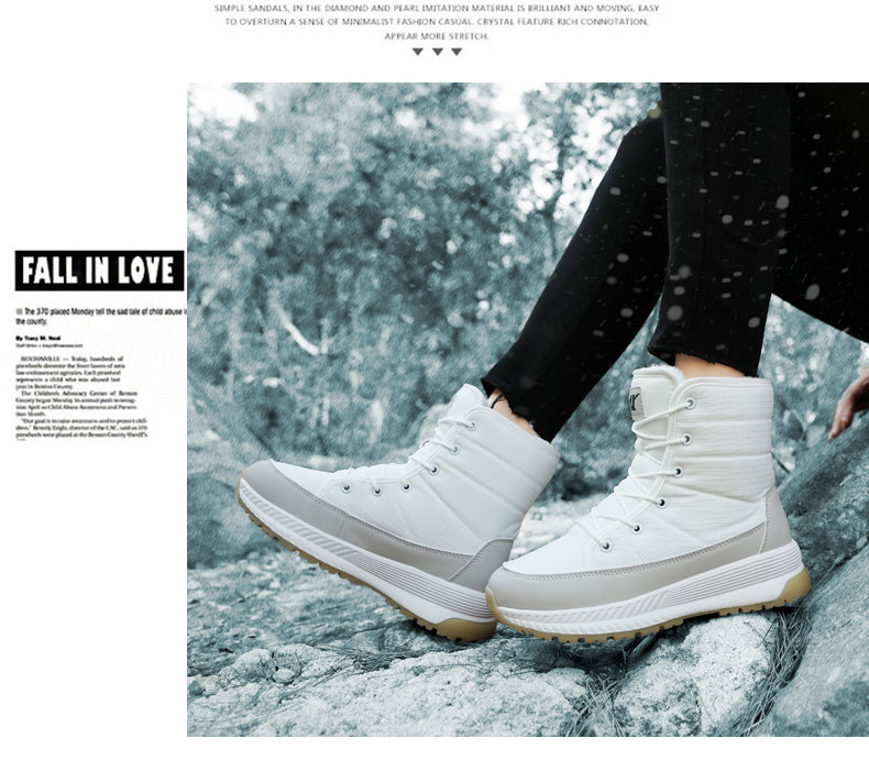 Women Waterproof Winter Shoes Newgew