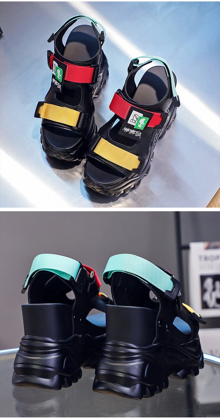 Chunky Wedge Sandals Newgew