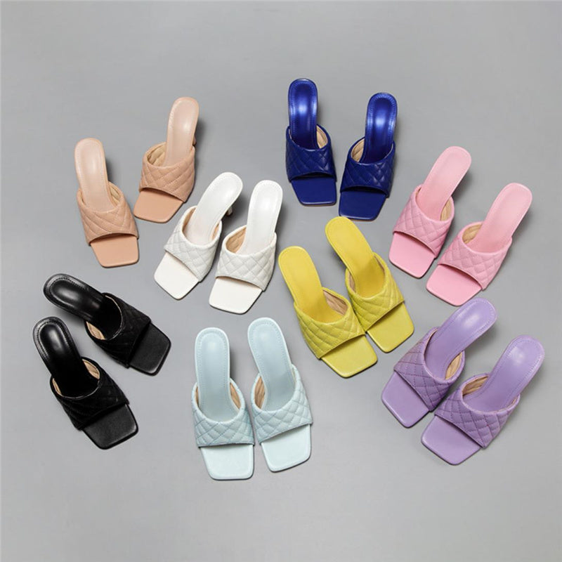 All-Match Heeled Sandals Newgew