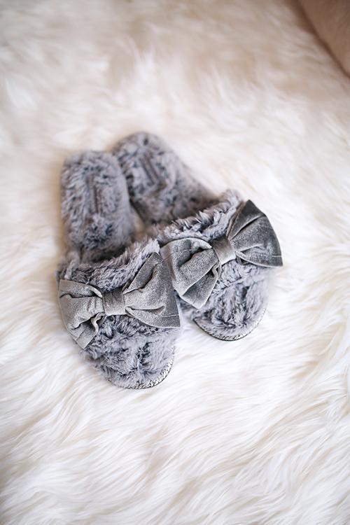 Bow Fuzzy Slipper Newgew