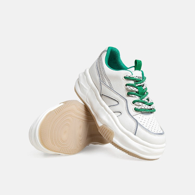 Lace-up Front Skate Sneakers Newgew