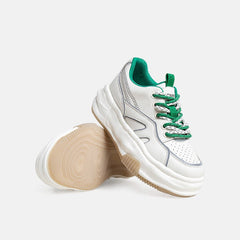 Lace-up Front Skate Sneakers Newgew