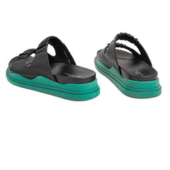 Tata	Color Block Wedge	Sandals Newgew
